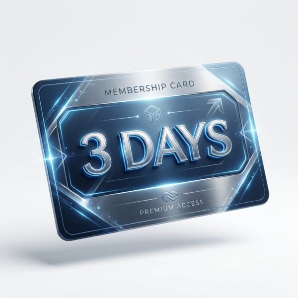 3 Days VIP Membership